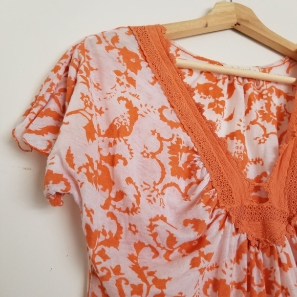 Anthropologie Testament Short Sleeve Top Sz Small - Picture 3 of 7